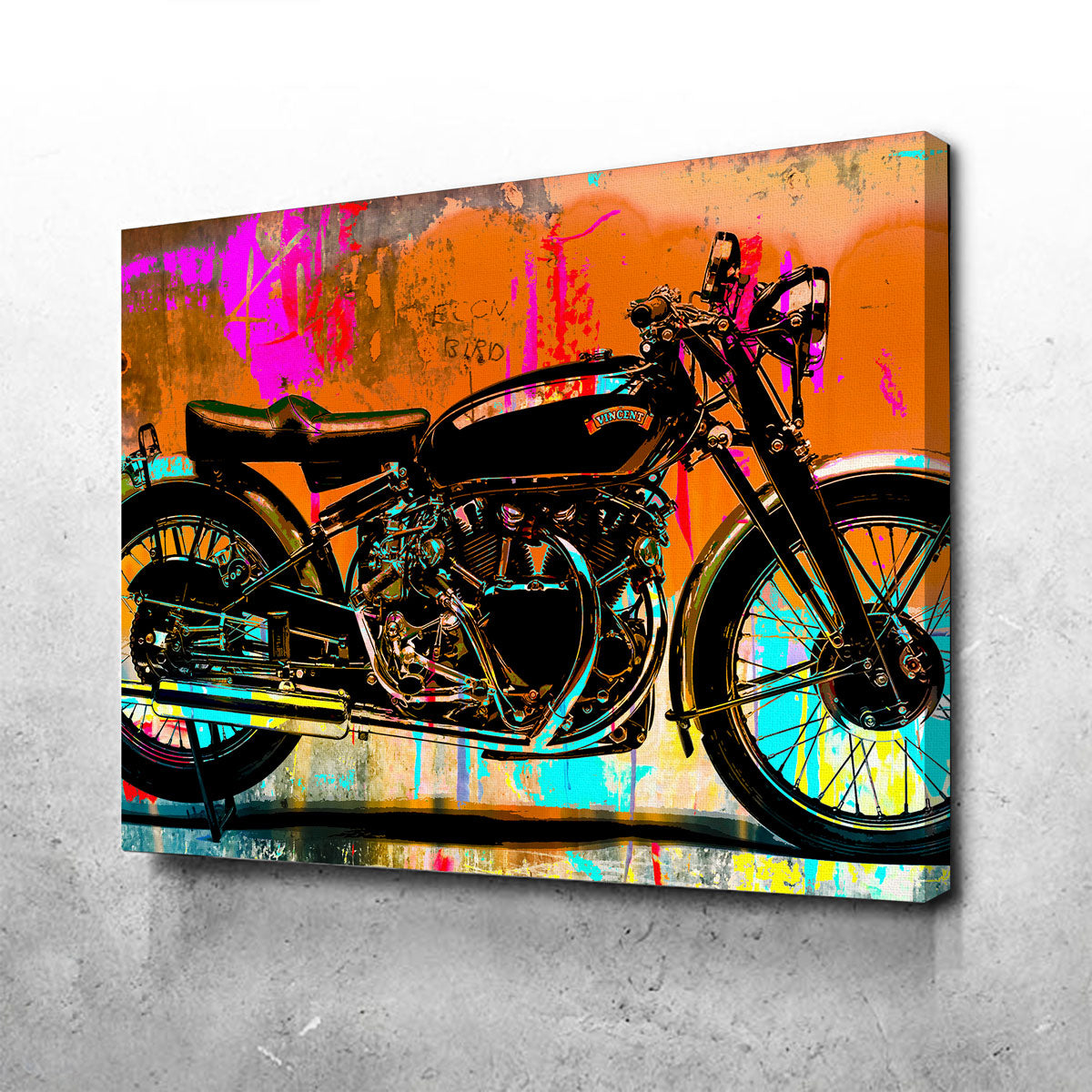 Vincent Black Shadow Wall Art