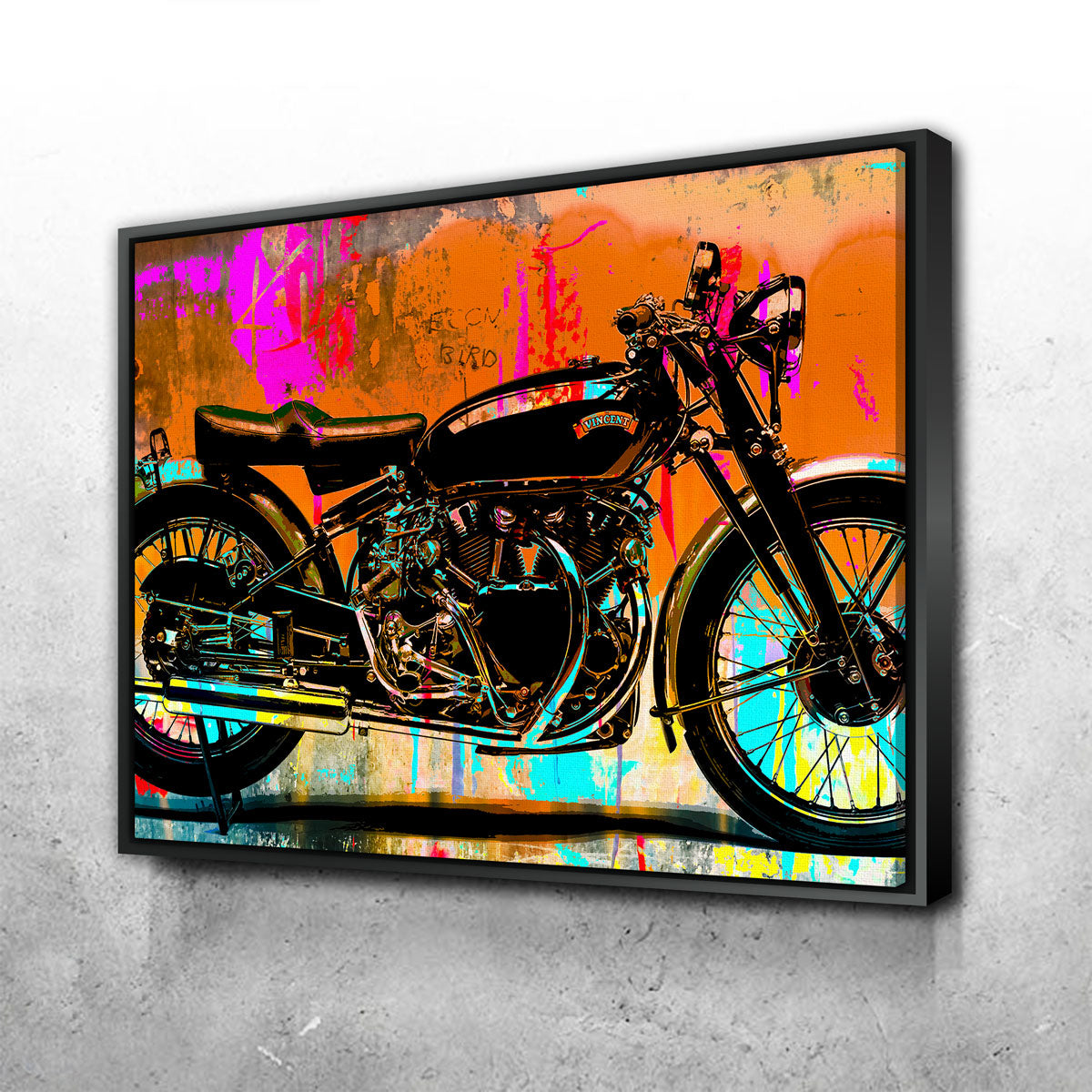 Vincent Black Shadow Wall Art