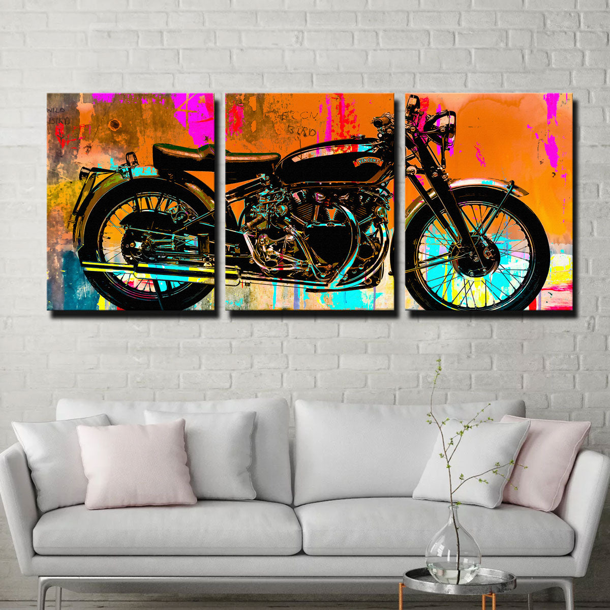Vincent Black Shadow Wall Art