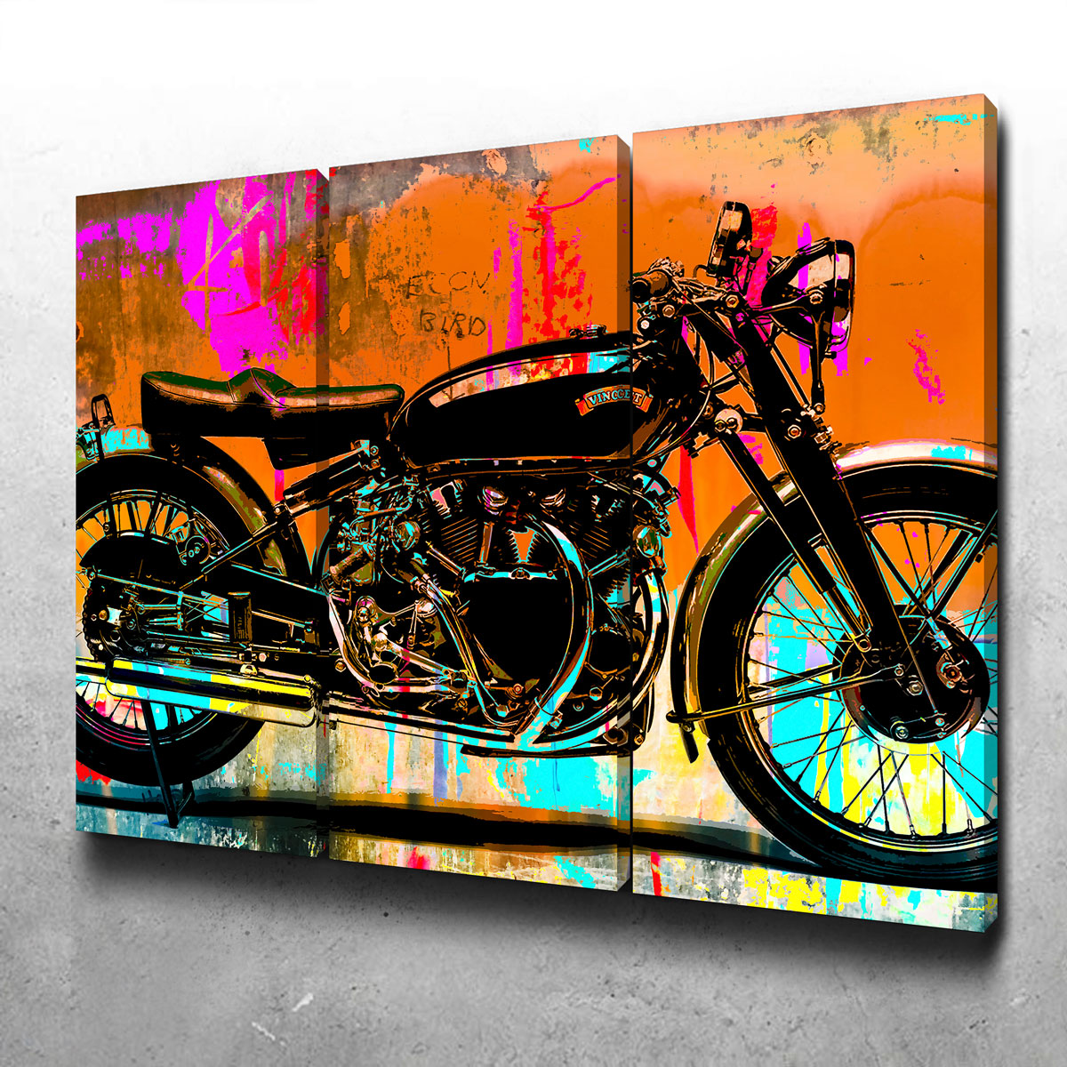 Vincent Black Shadow Wall Art