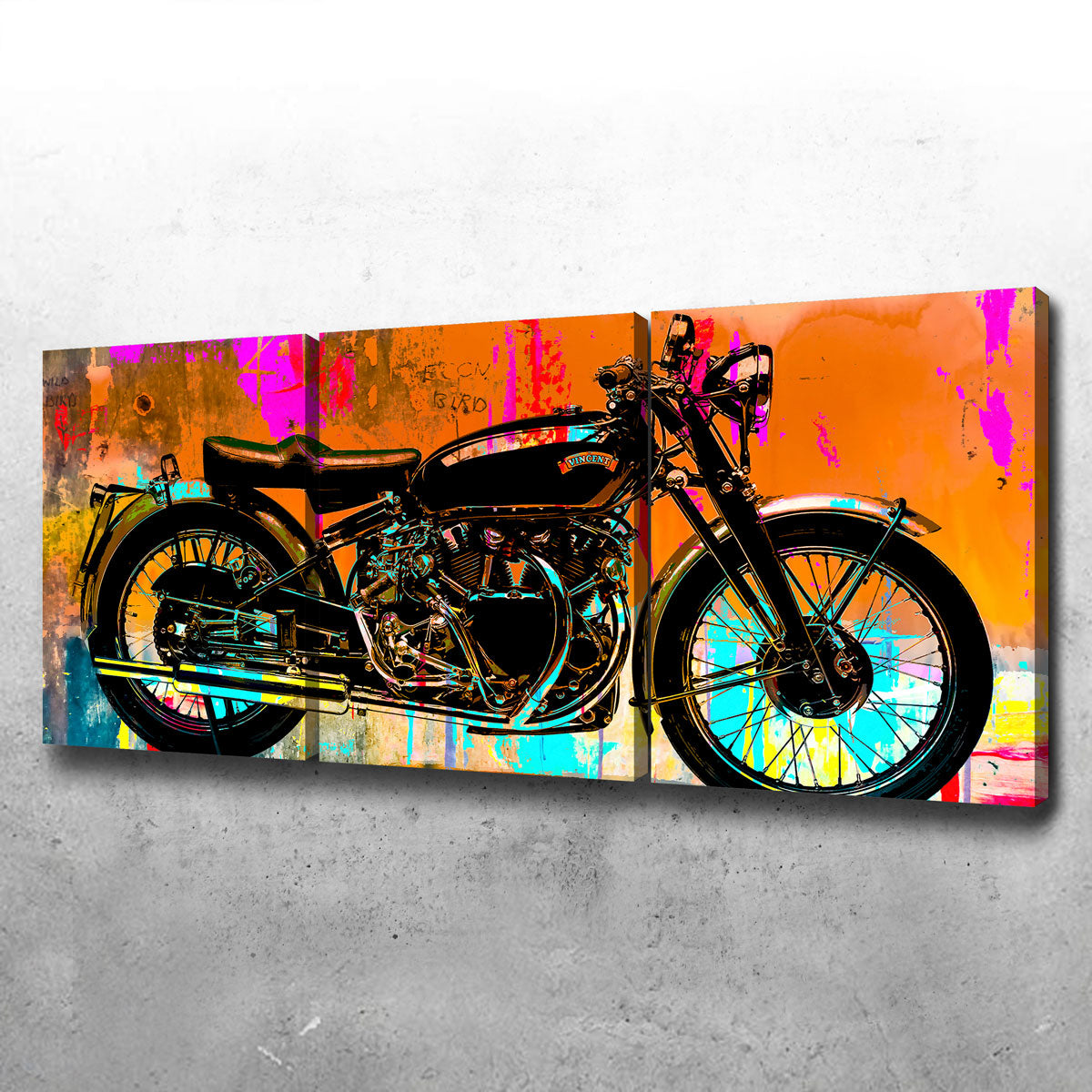 Vincent Black Shadow Wall Art