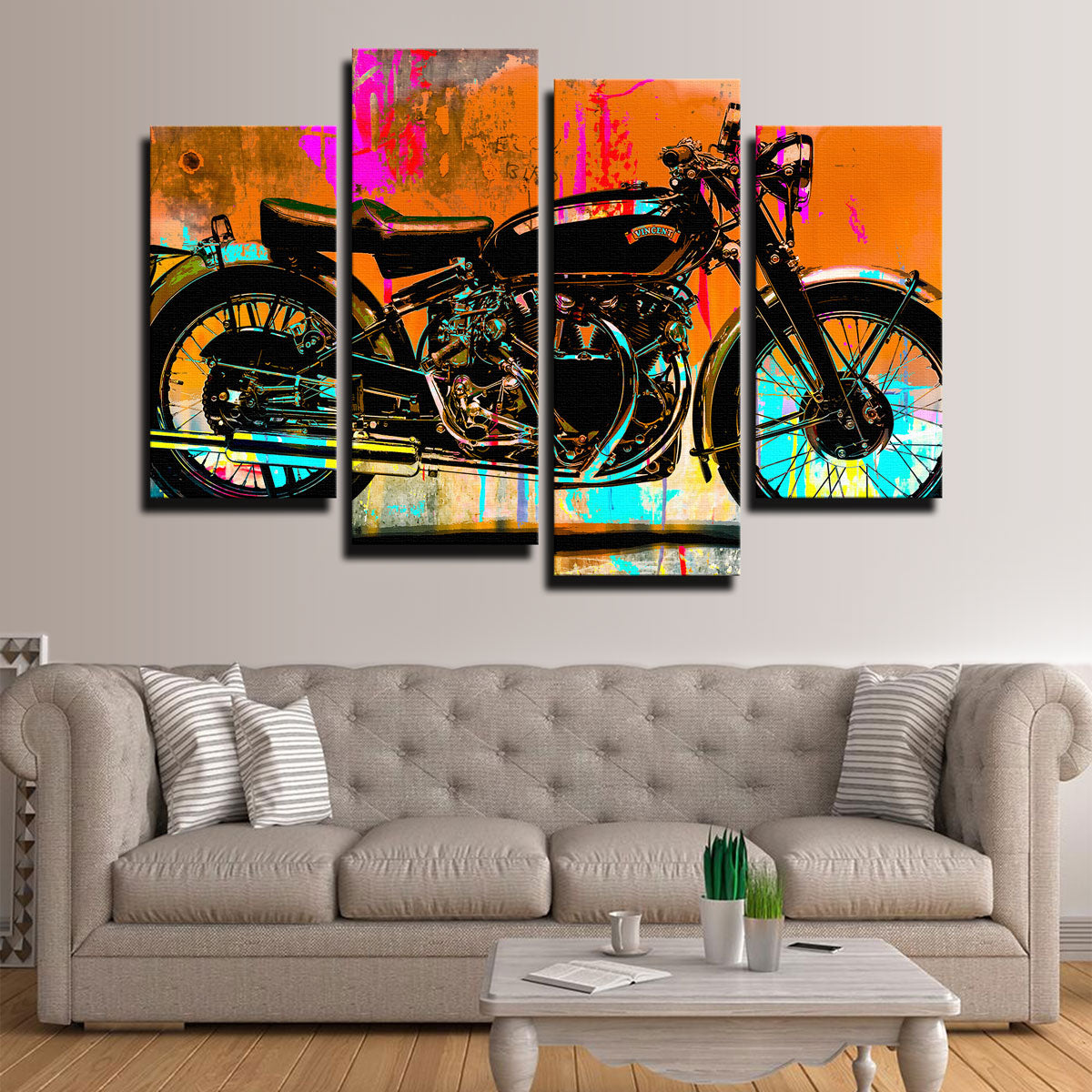 Vincent Black Shadow Wall Art