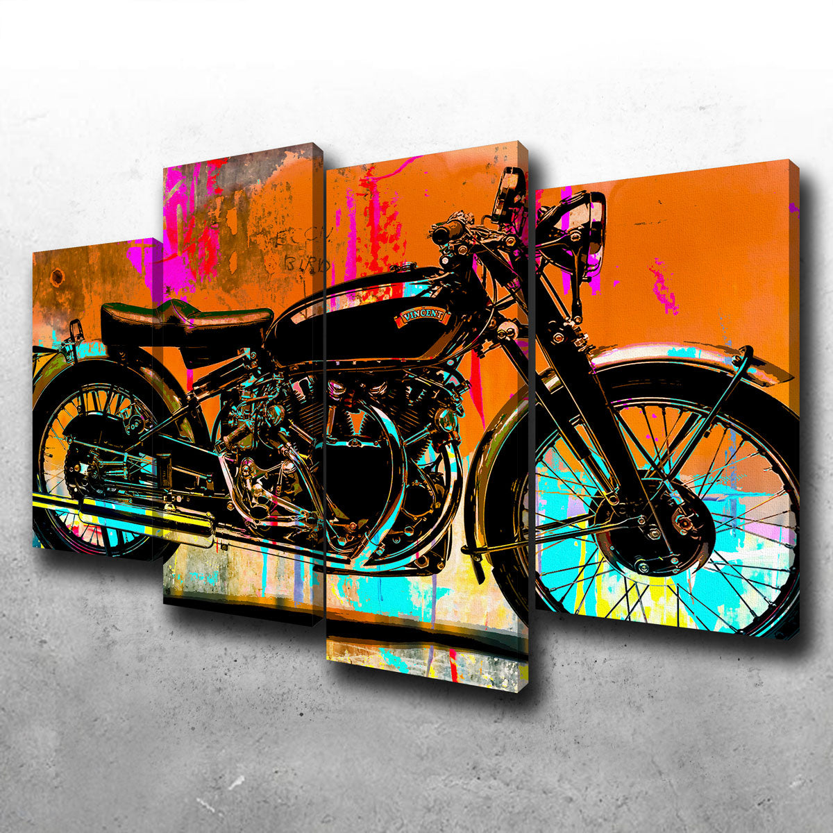 Vincent Black Shadow Wall Art