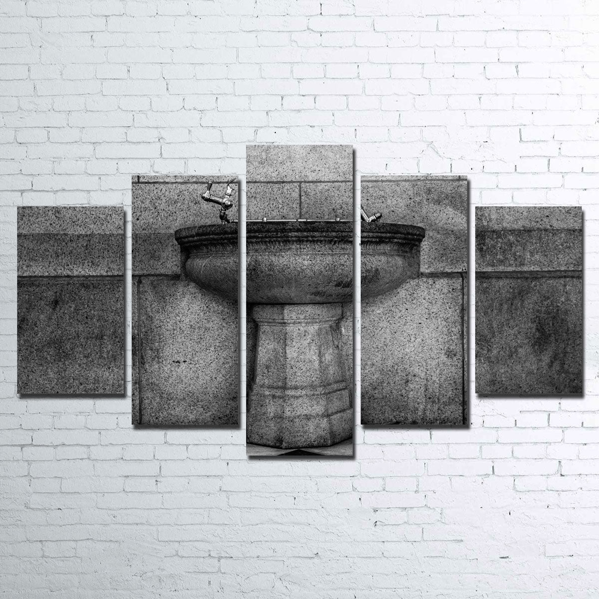 Vintage Fountain Wall Art