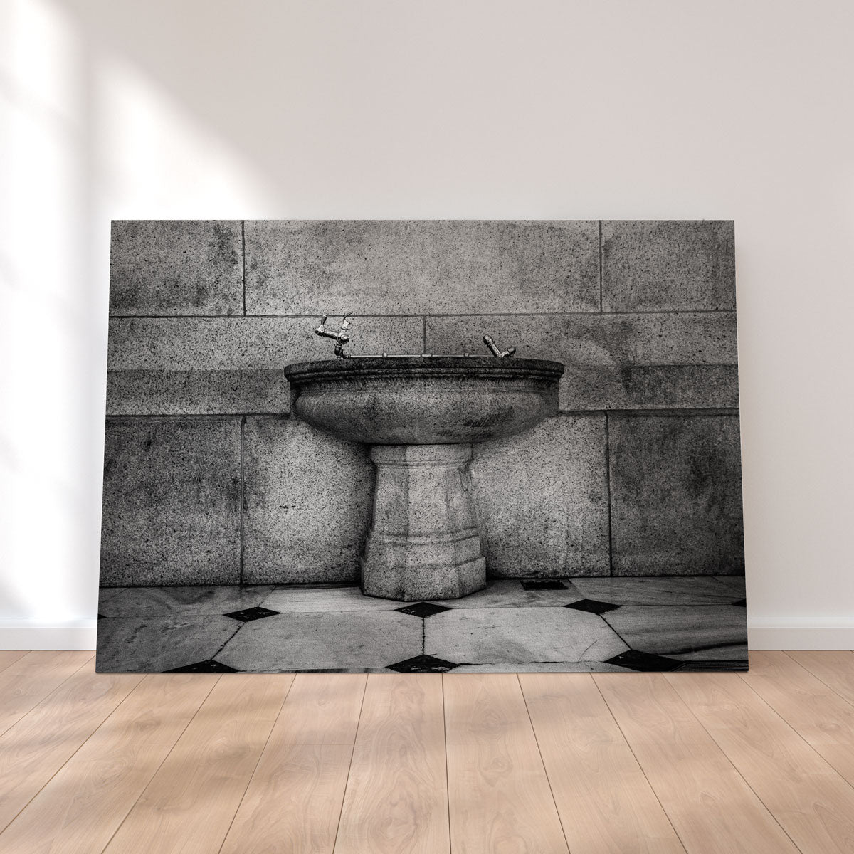 Vintage Fountain Wall Art