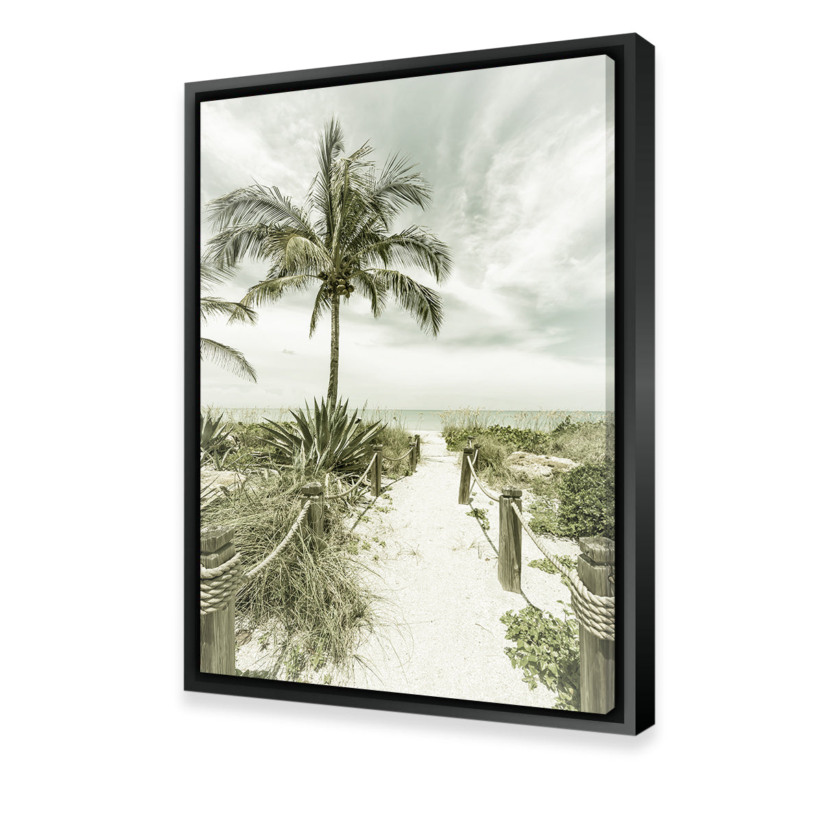 Vintage Path to the Beach Wall Art