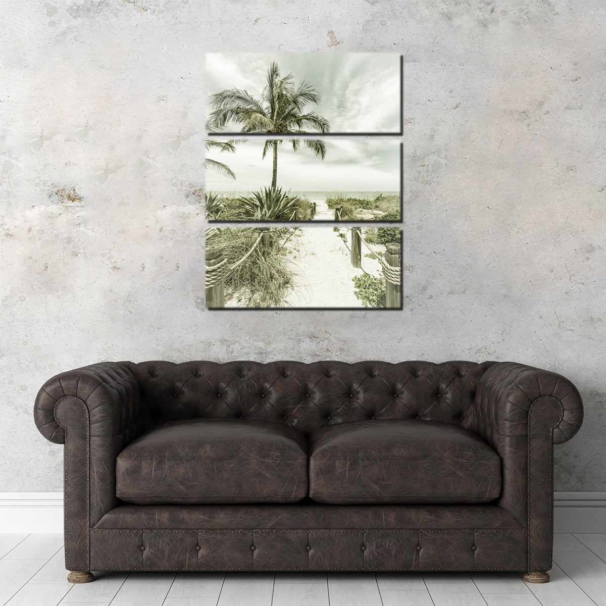Vintage Path to the Beach Wall Art
