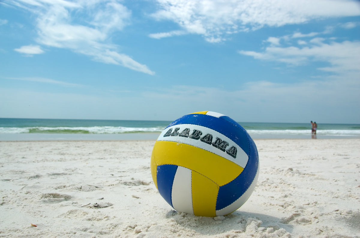Volleyball on the Beach at Gulf State Park Wall Art