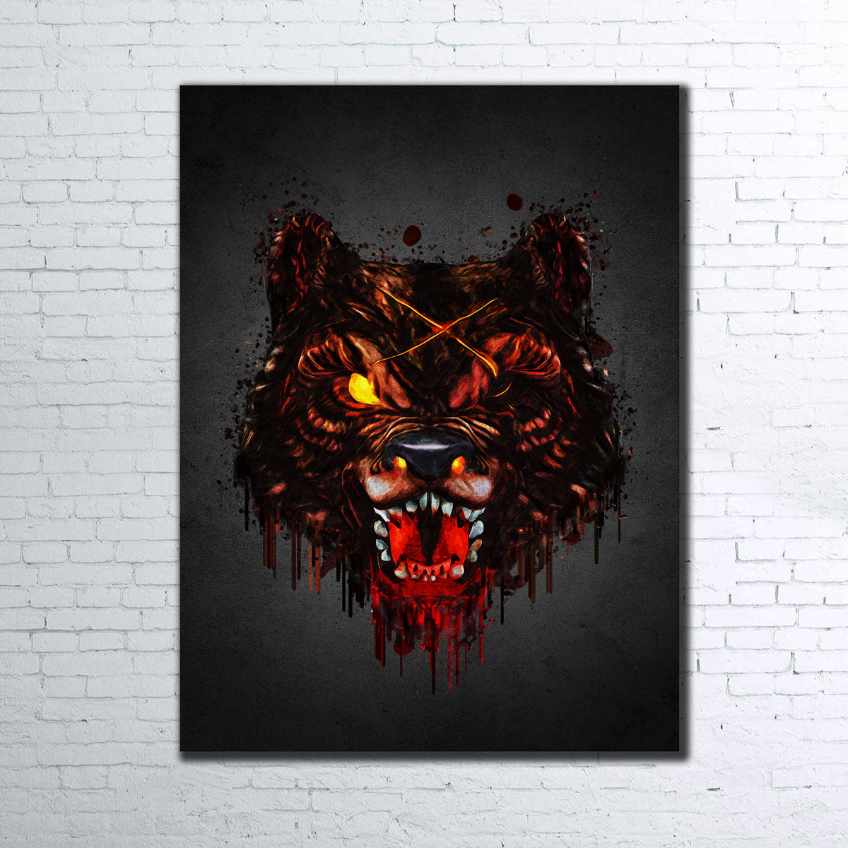 Warewolf Portrait Wall Art