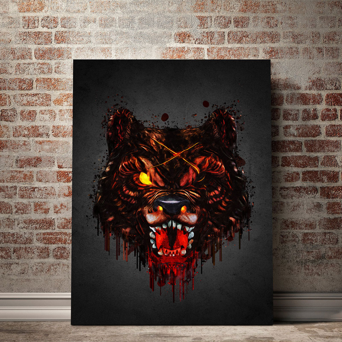 Warewolf Portrait Wall Art