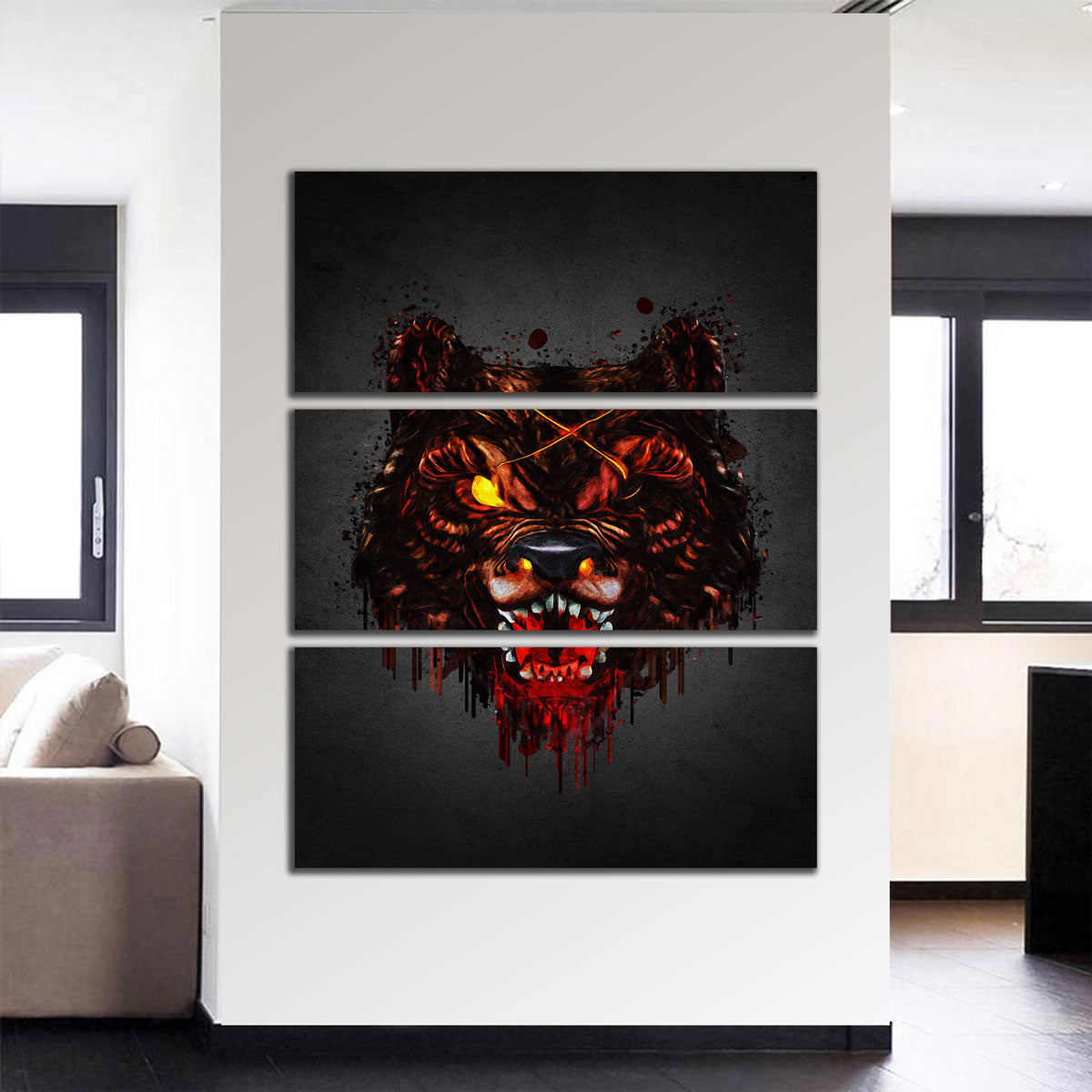 Warewolf Portrait Wall Art