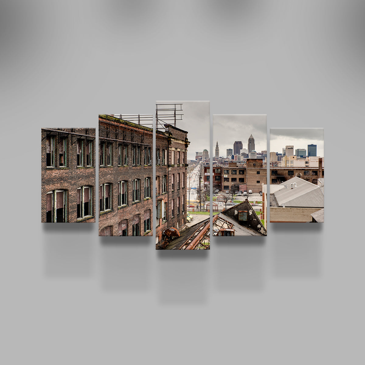 Warner & Swasey Overlooking Cleveland Wall Art