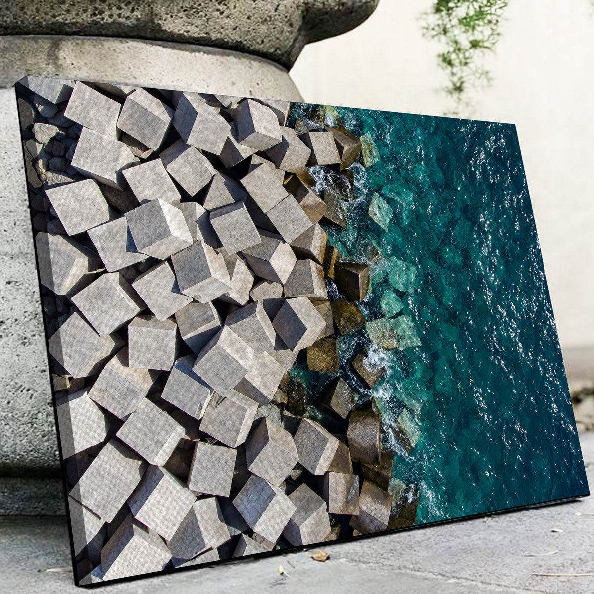 Water Blocks Wall Art