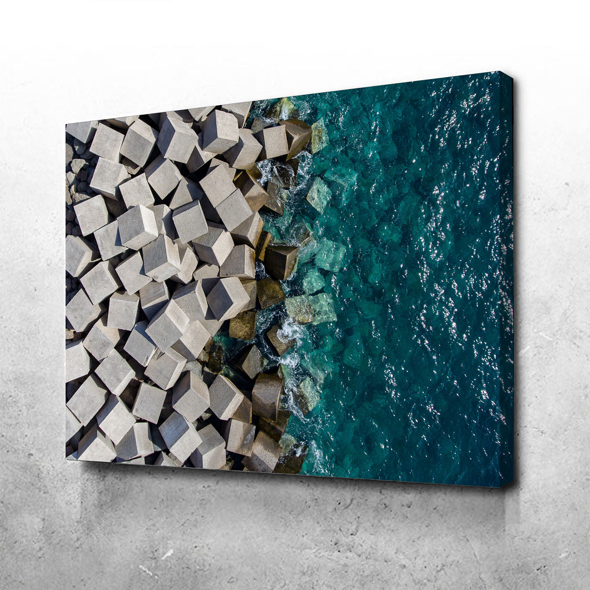Water Blocks Wall Art