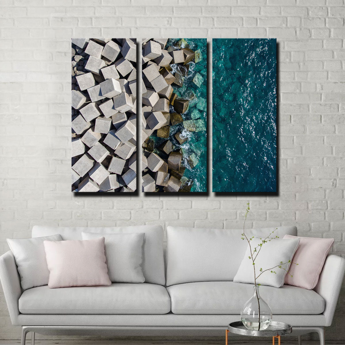 Water Blocks Wall Art