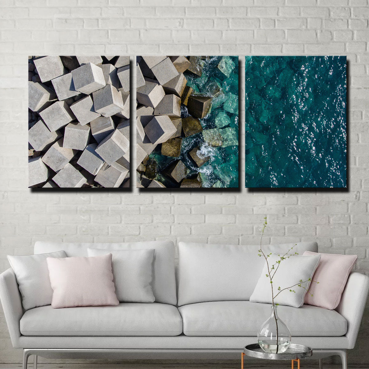 Water Blocks Wall Art