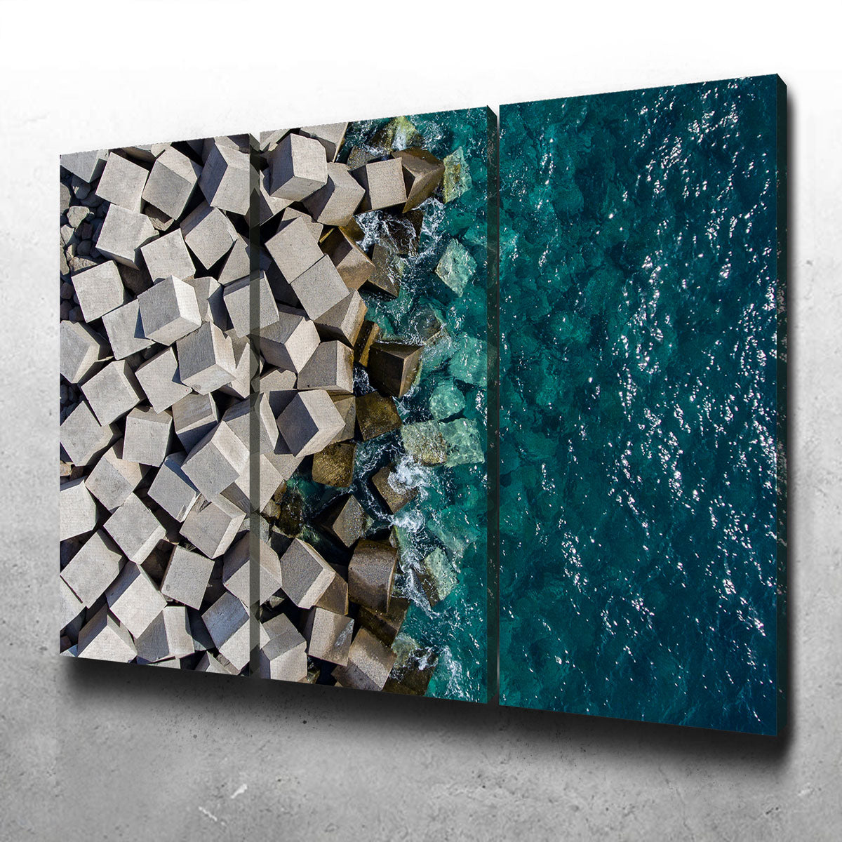 Water Blocks Wall Art