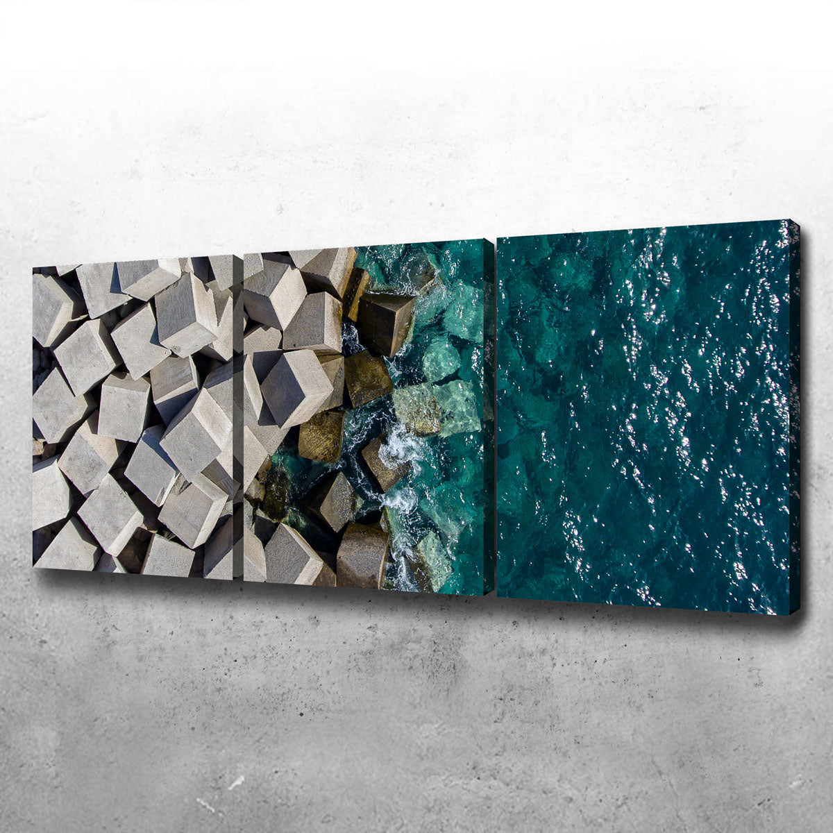 Water Blocks Wall Art