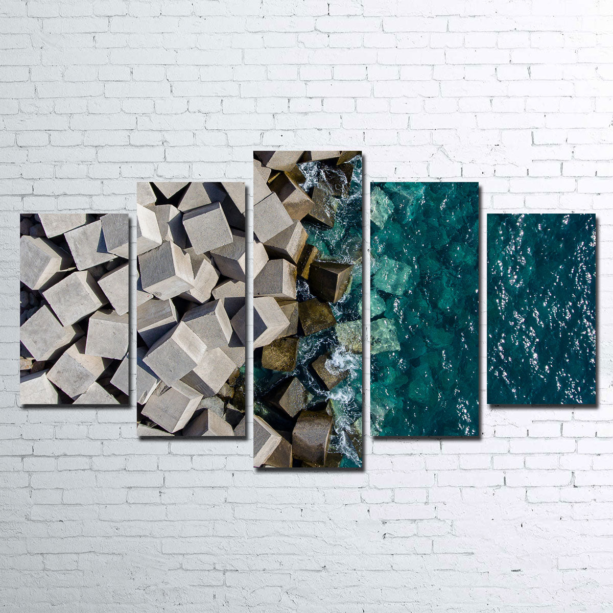 Water Blocks Wall Art