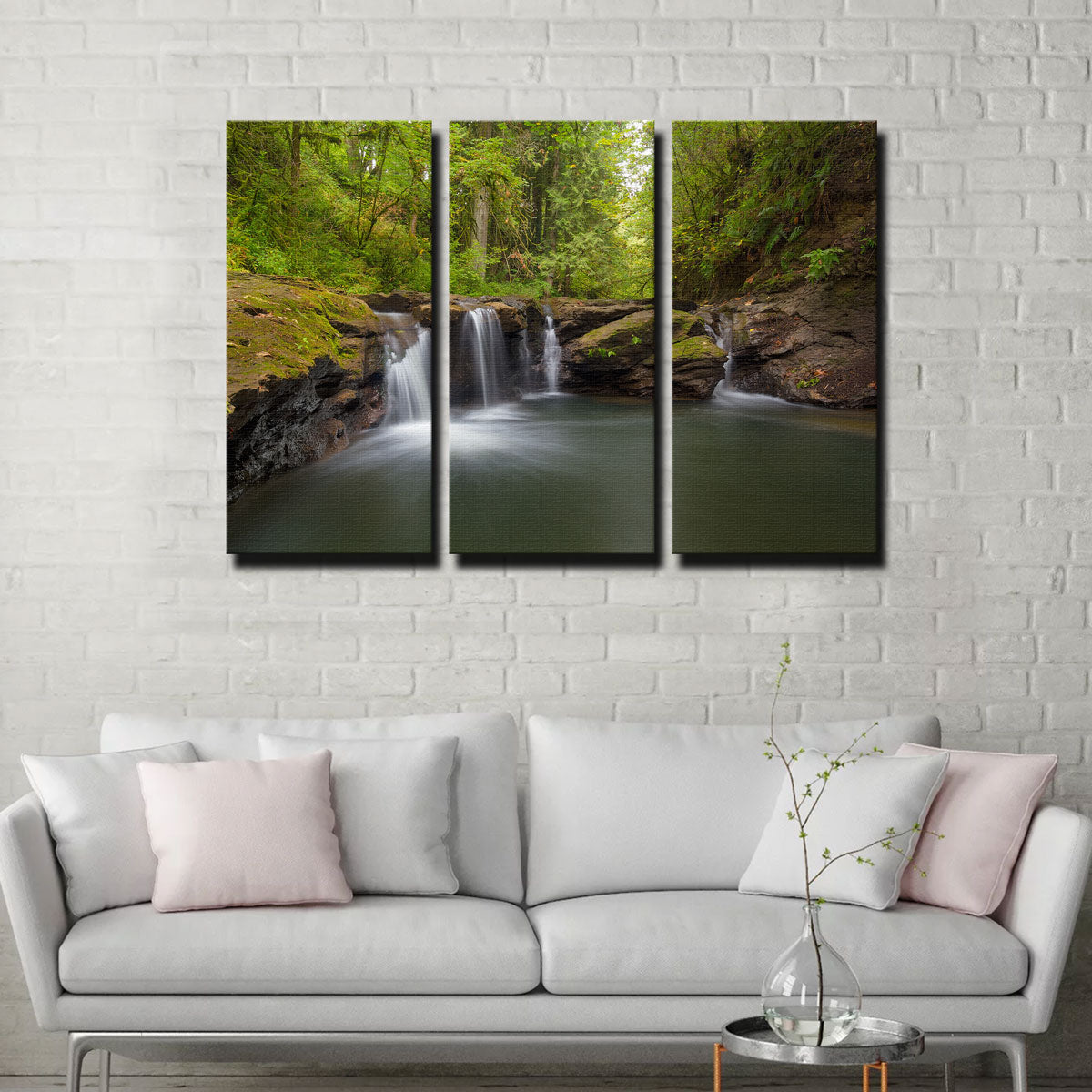 Waterfall at Rock Creek Wall Art
