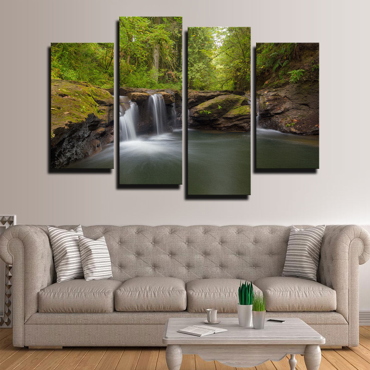 Waterfall at Rock Creek Wall Art