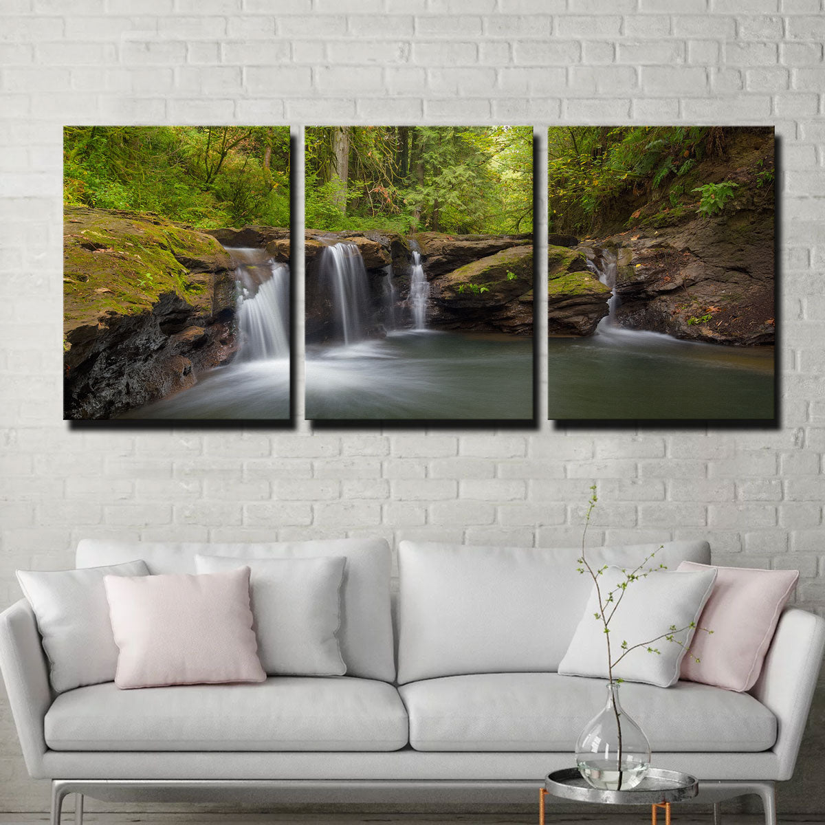 Waterfall at Rock Creek Wall Art