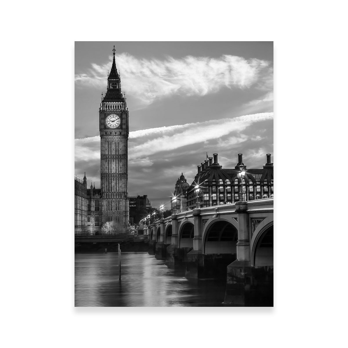 Westminster Bridge - Evening Wall Art