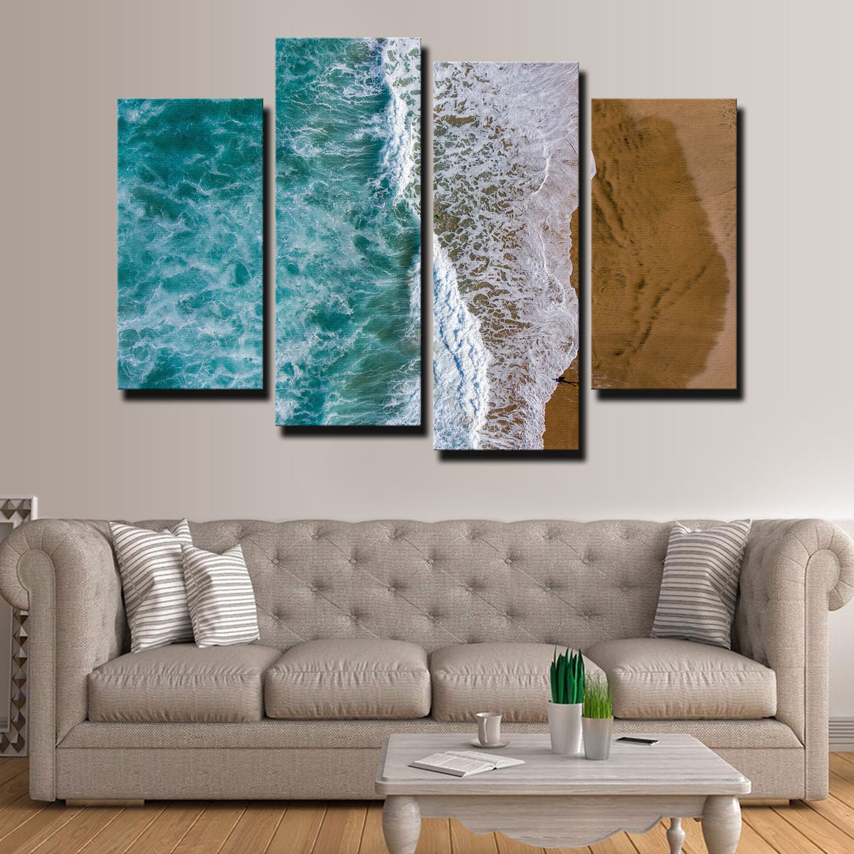 Wet Sand Wall Art
