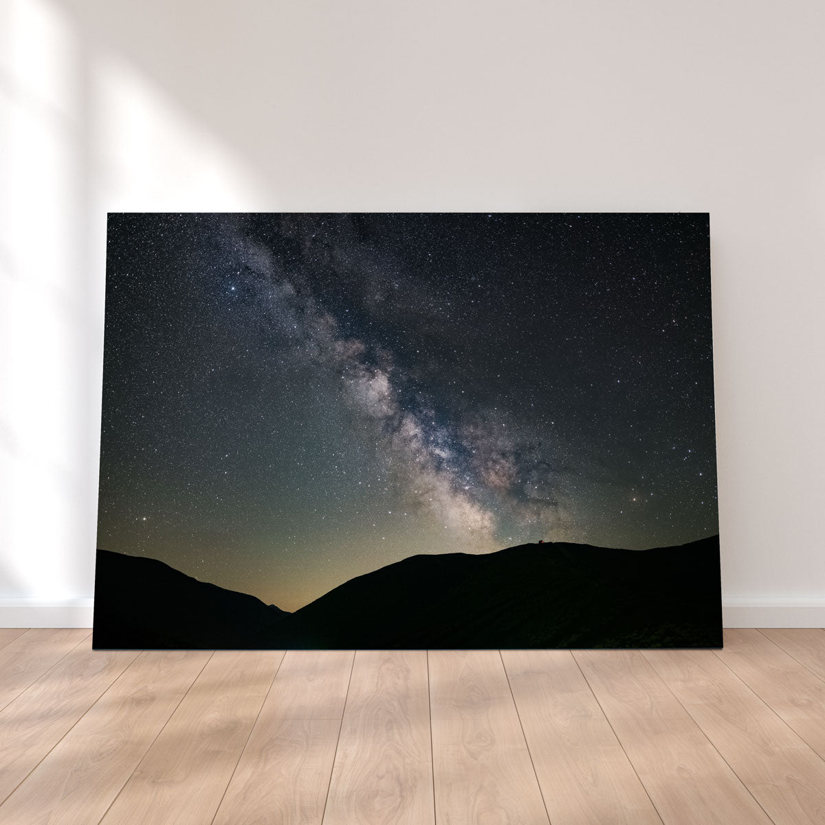 White Mountain Milky Way Wall Art