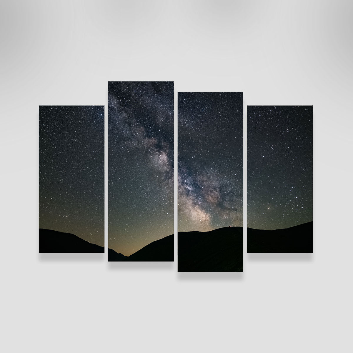 White Mountain Milky Way Wall Art