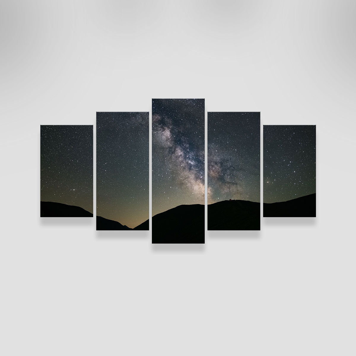 White Mountain Milky Way Wall Art