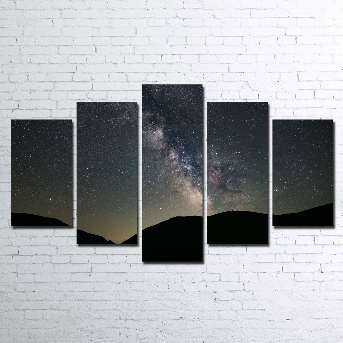 White Mountain Milky Way Wall Art
