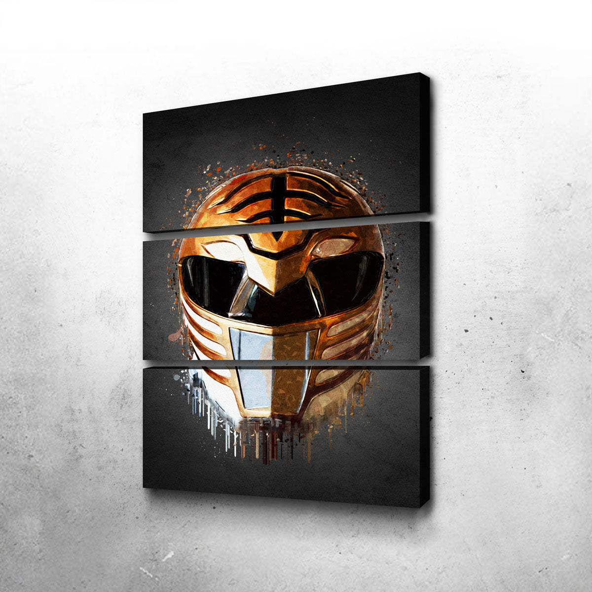 White Ranger Portrait Wall Art