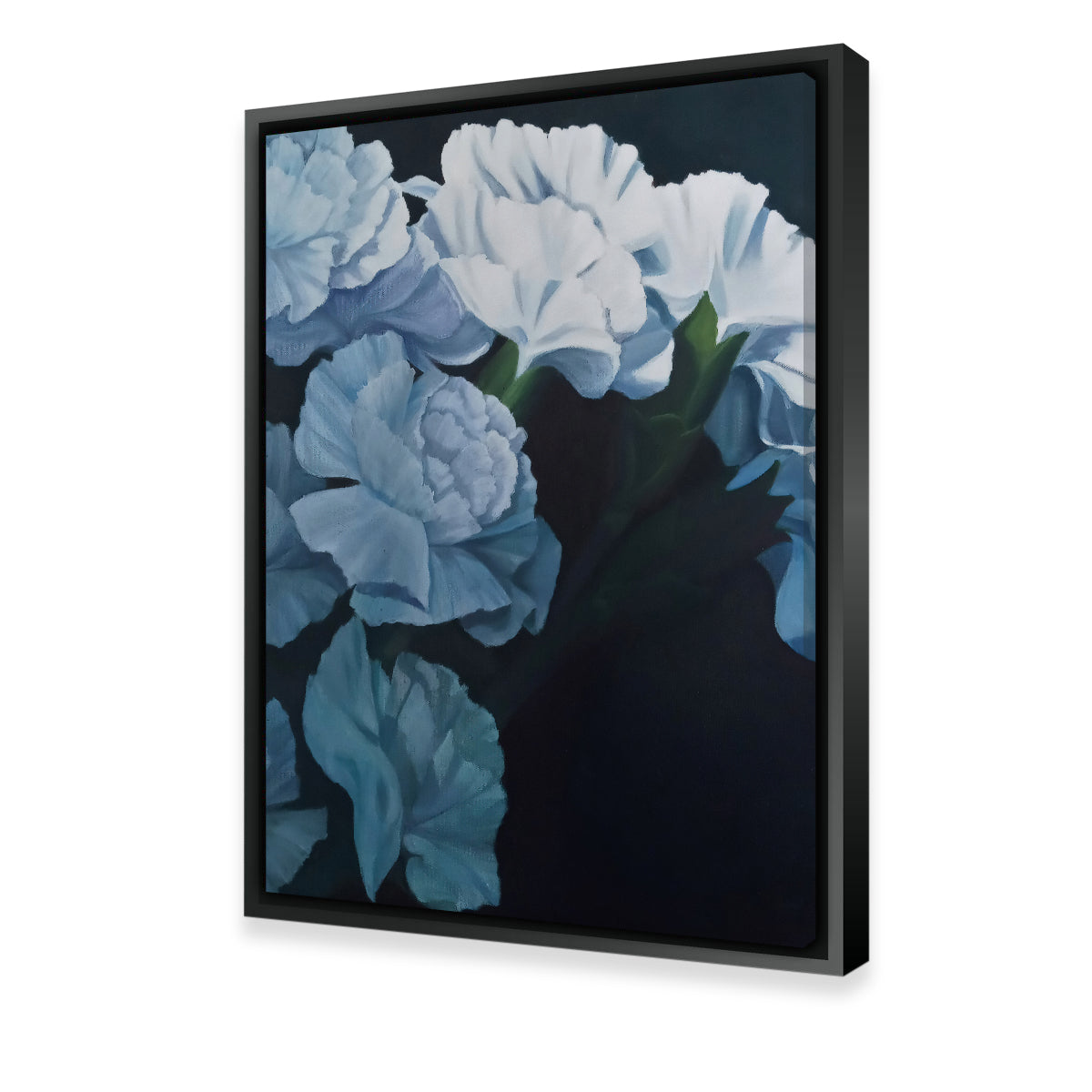 White Carnations Wall Art