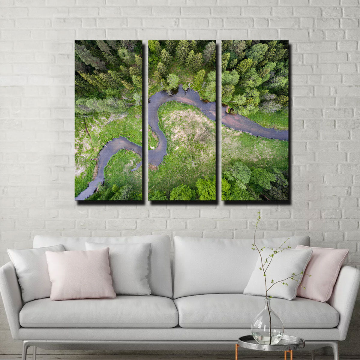 Winding Creek Wall Art