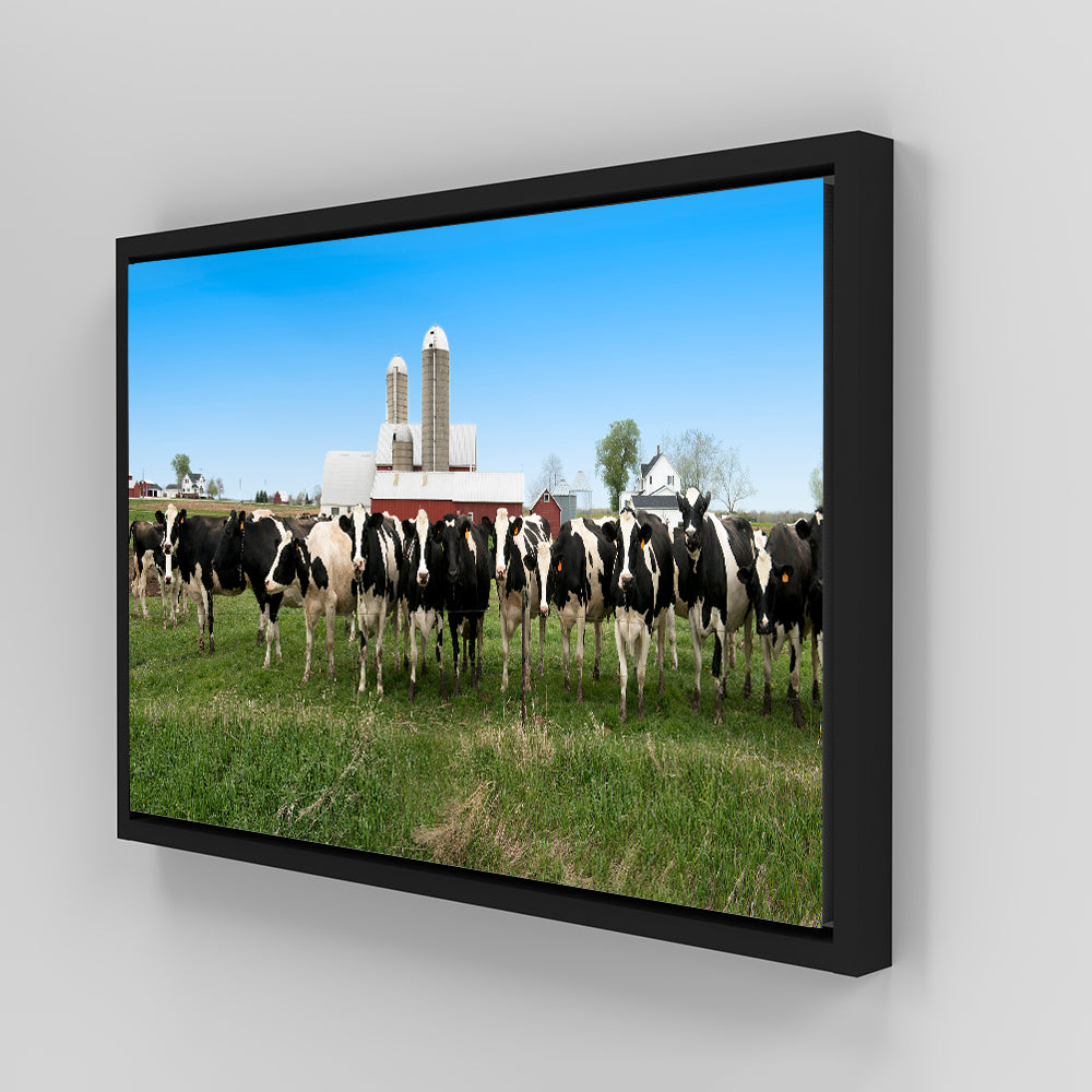 Wisconsin Dairy Cows Wall Art