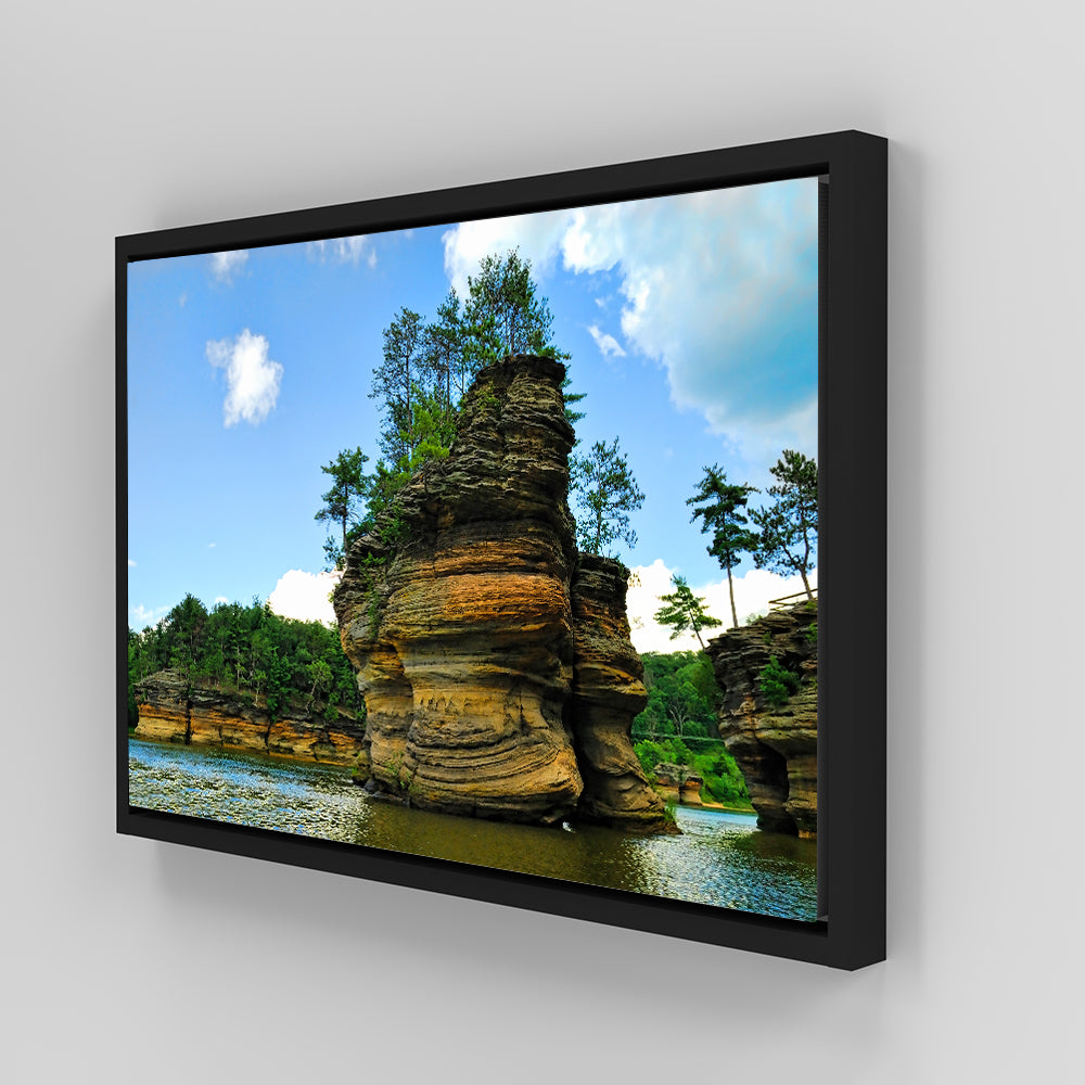Wisconsin Dells Sandstone Formation Wall Art