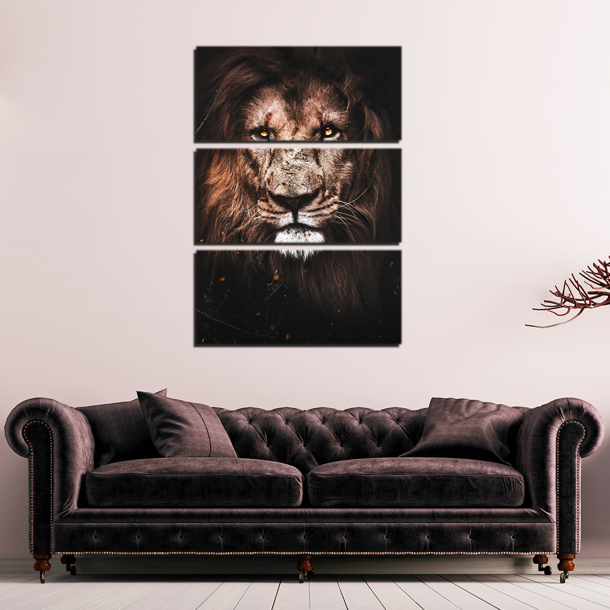 Wise Lion Wall Art