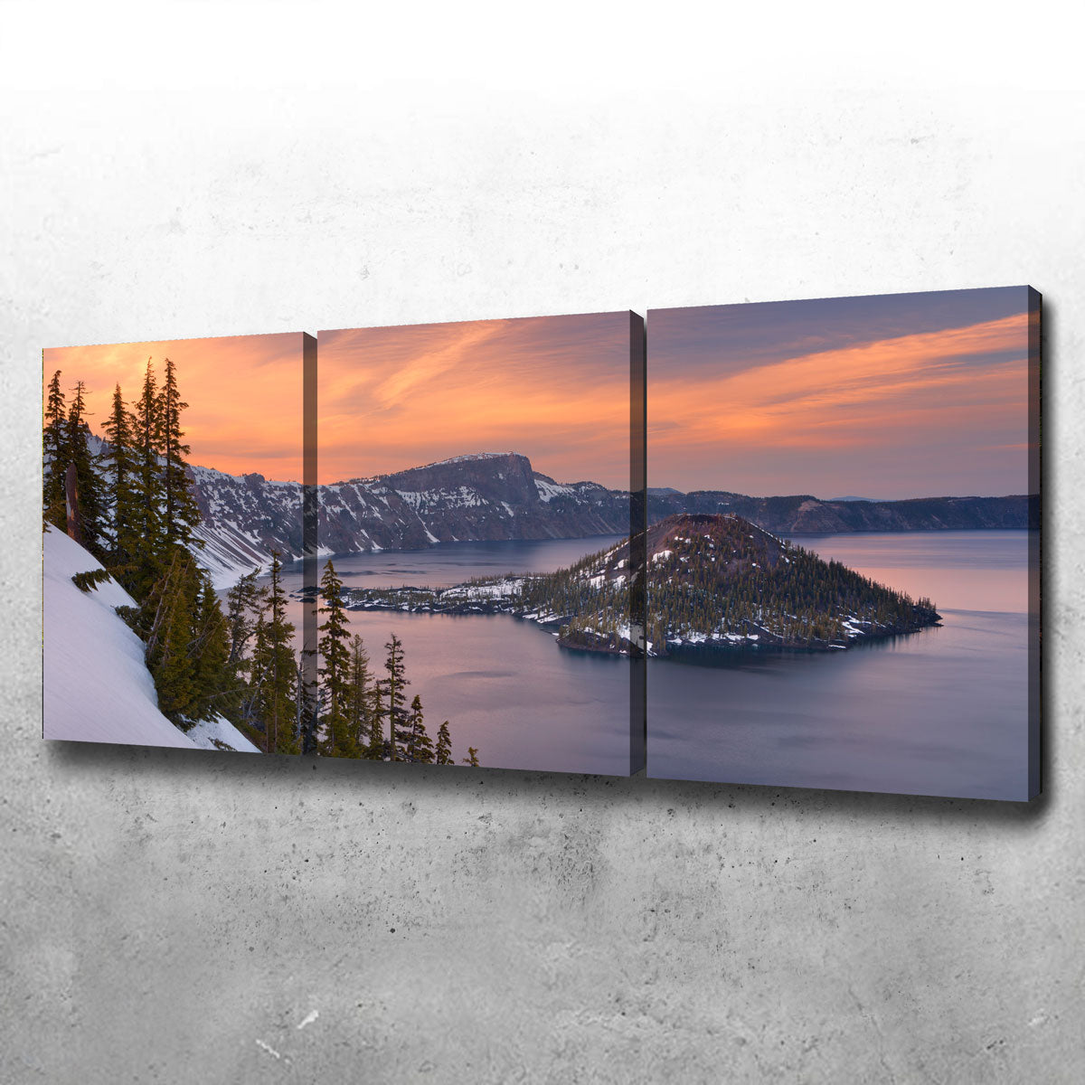 Wizard Island - Crater Lake Wall Art