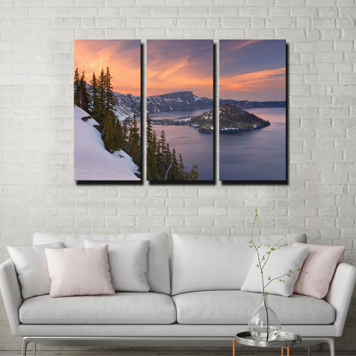 Wizard Island - Crater Lake Wall Art