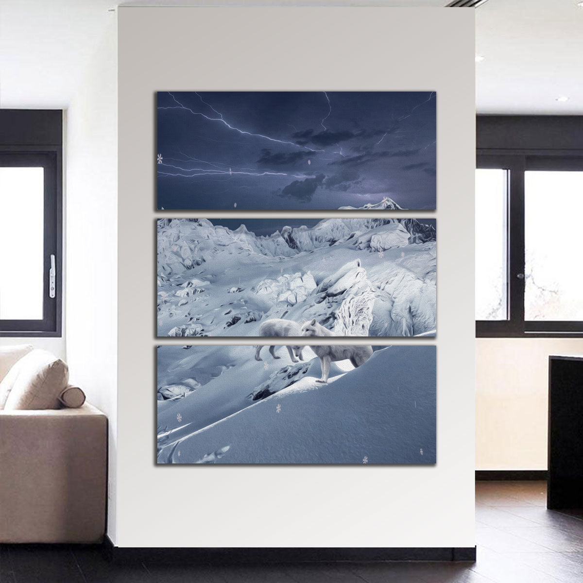 Wolf IceLand Wall Art