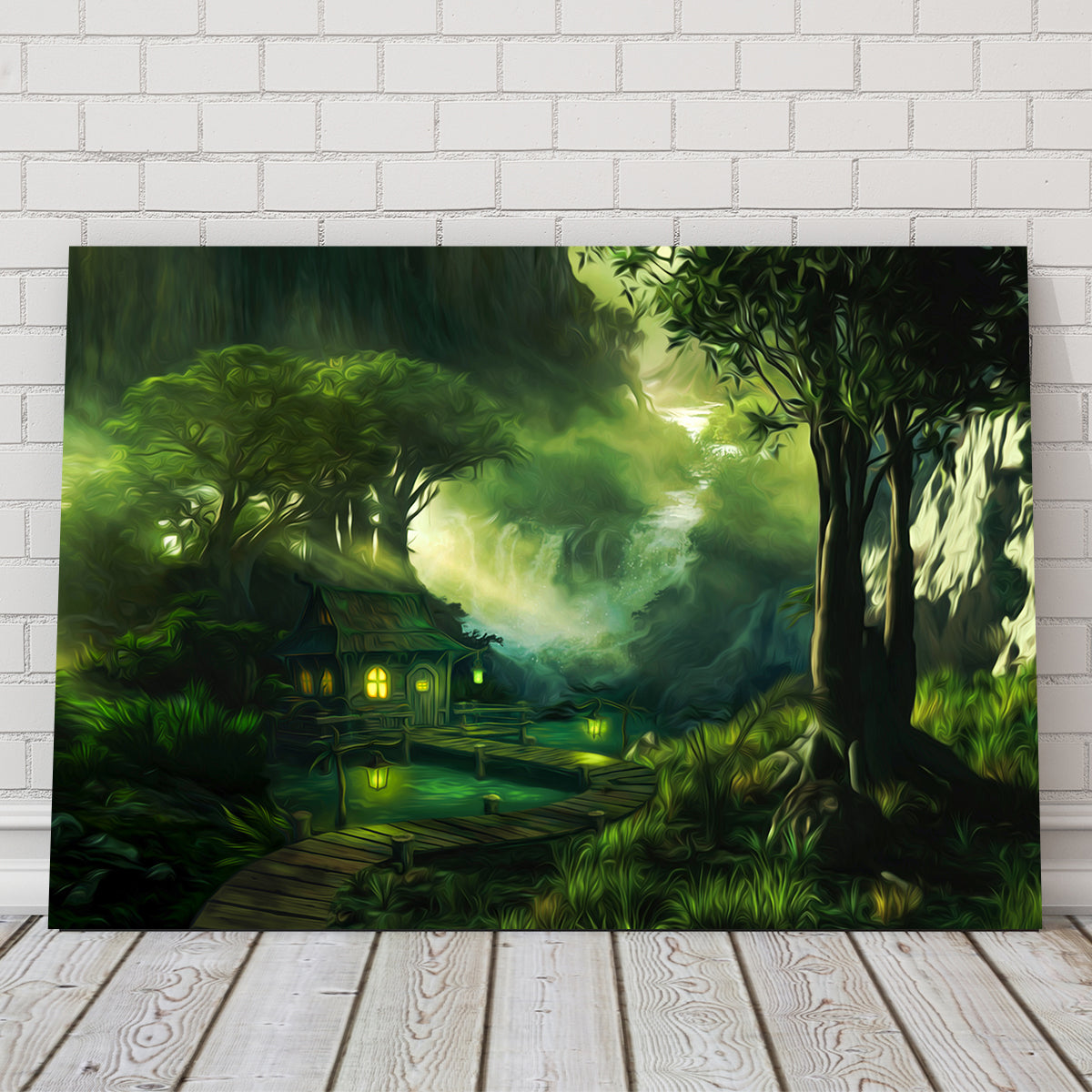 Woodland Cottage Wall Art