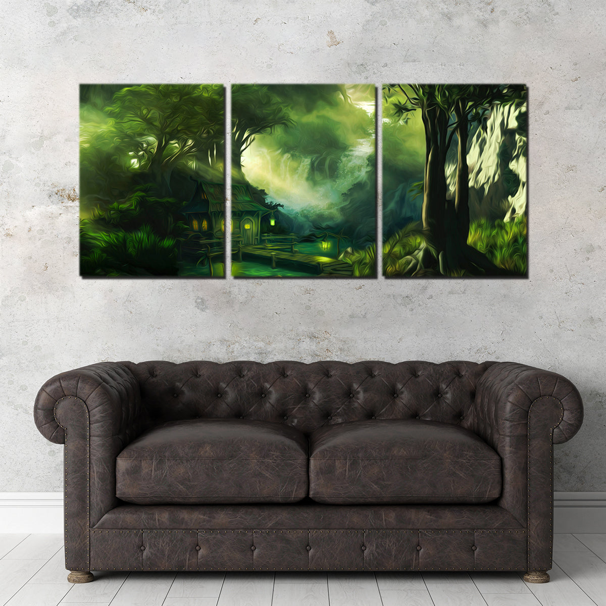 Woodland Cottage Wall Art