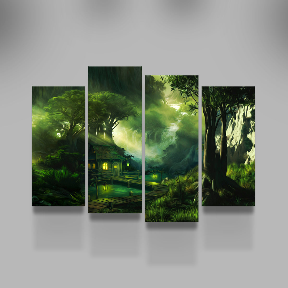 Woodland Cottage Wall Art