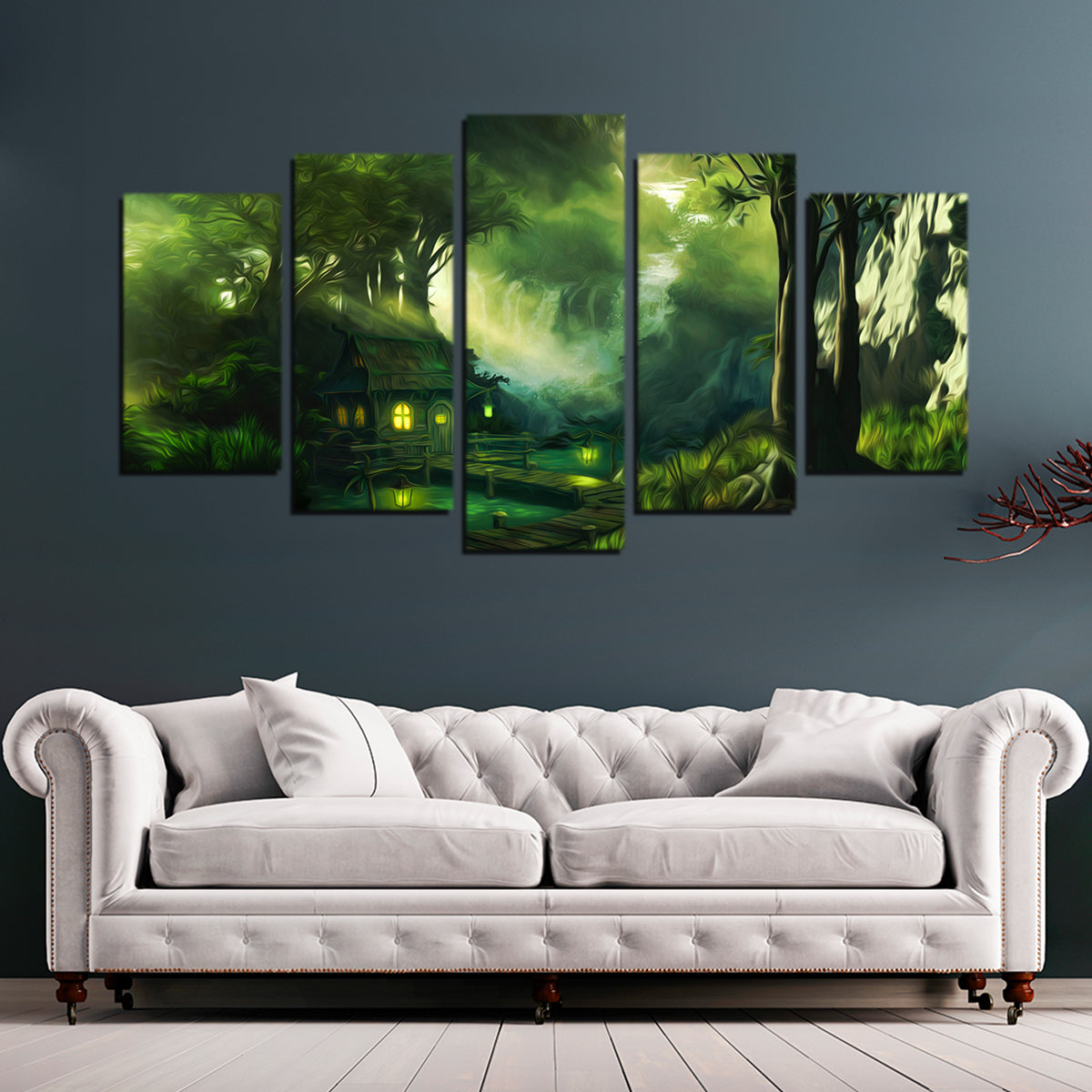 Woodland Cottage Wall Art