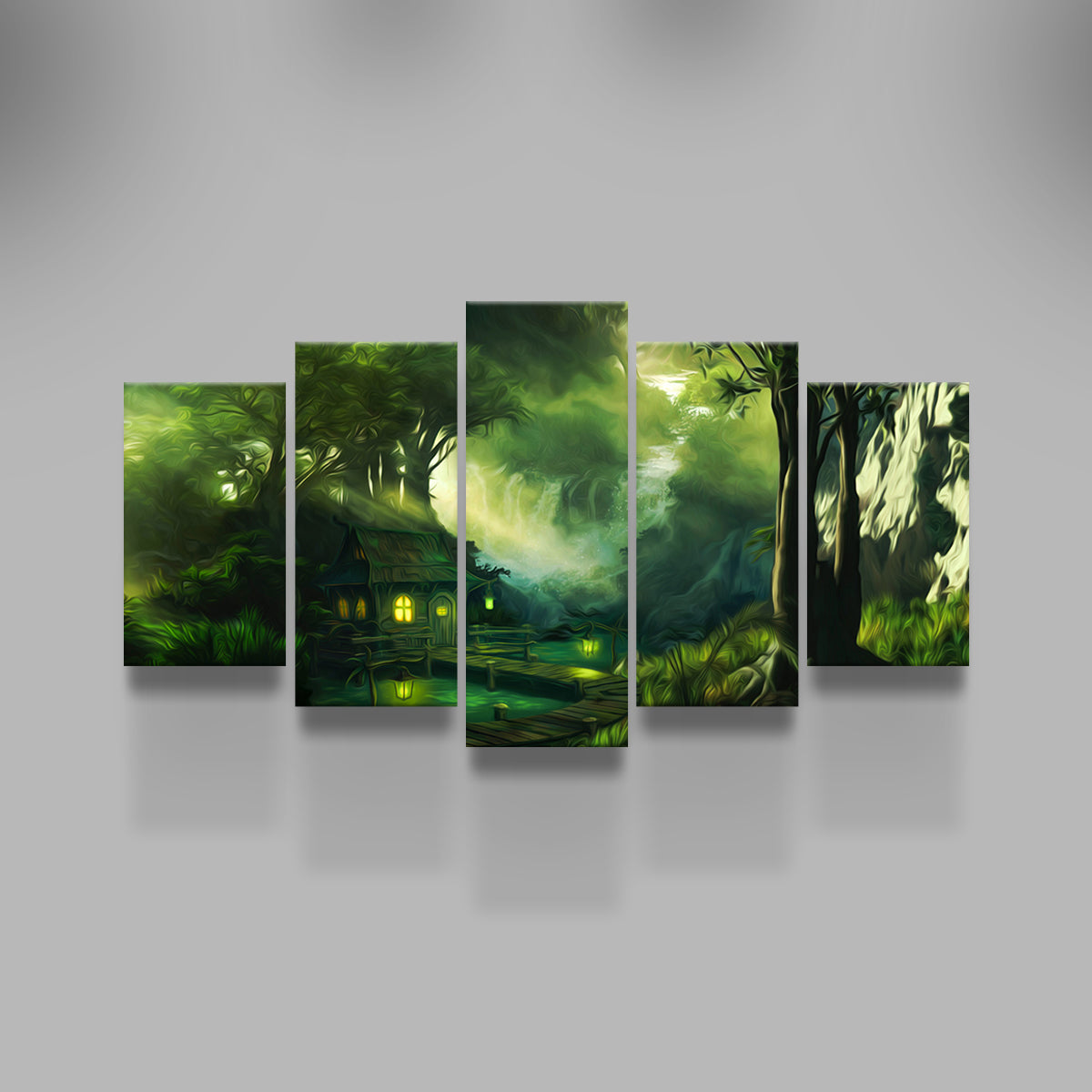 Woodland Cottage Wall Art