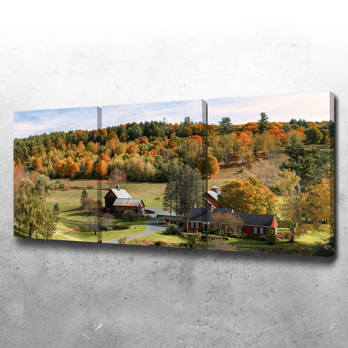 Farmstead Panoramic Wall Art