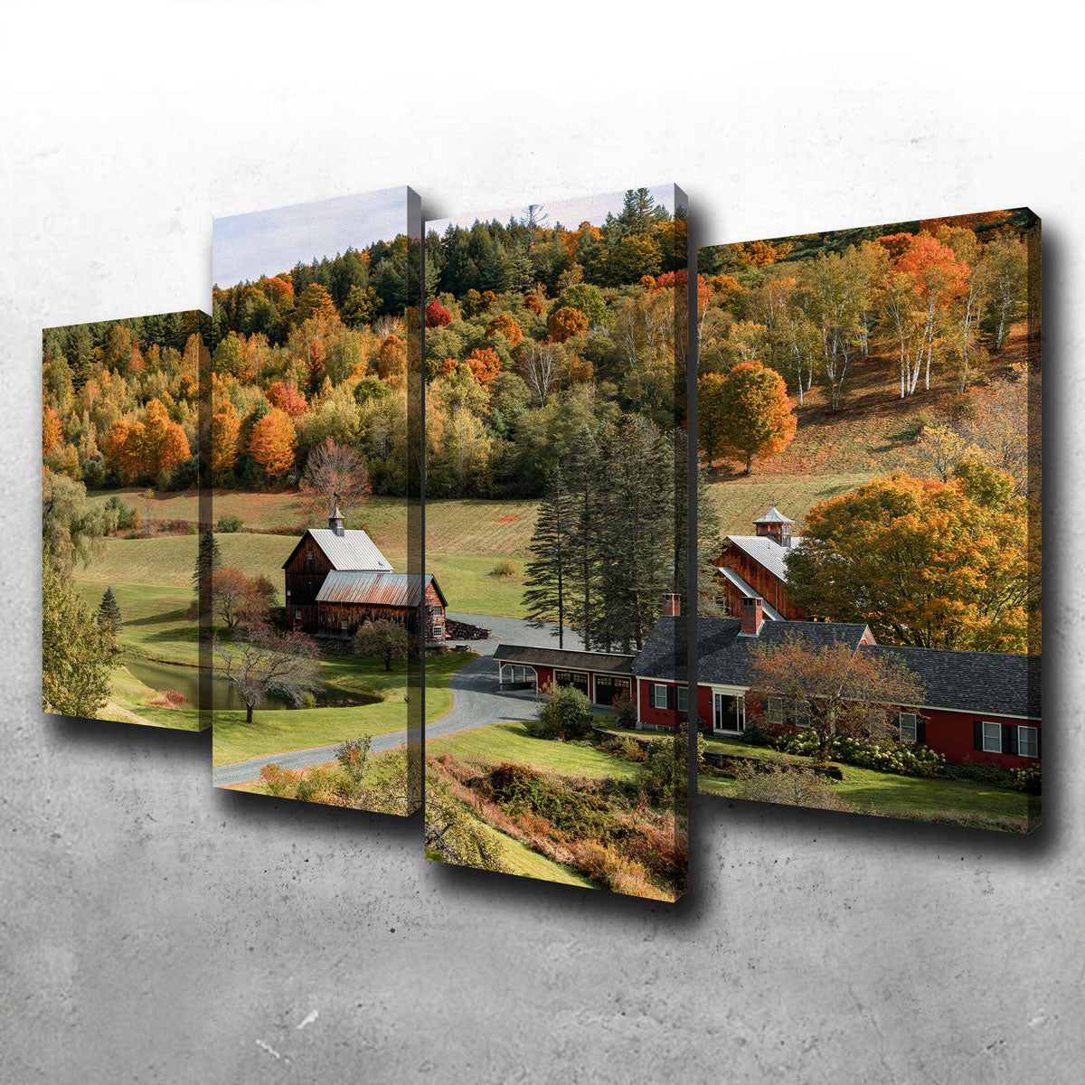 Farmstead Panoramic Wall Art