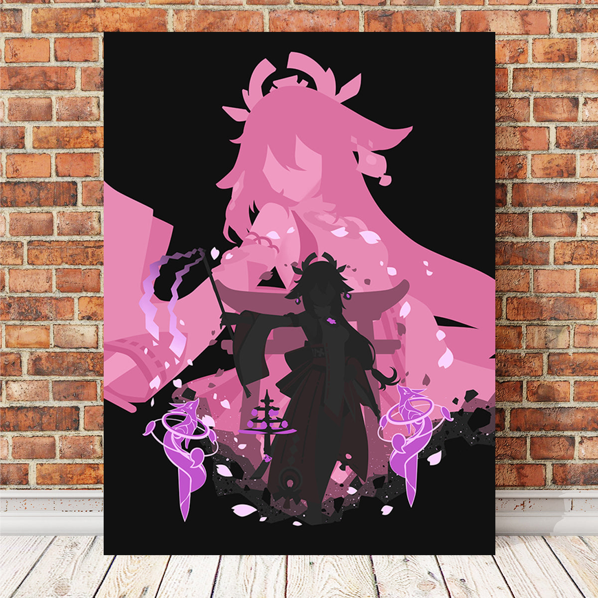 Yae Miko Wall Art