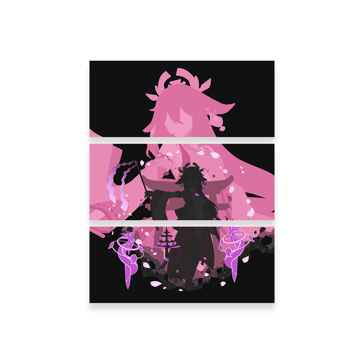 Yae Miko Wall Art